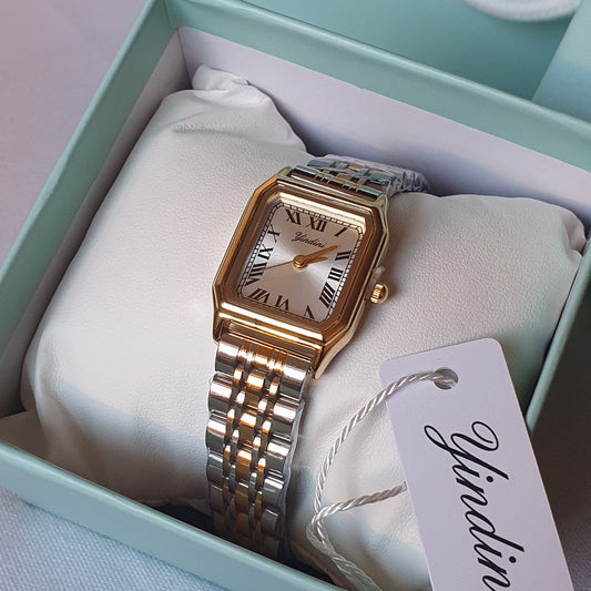 Montre Femme Bicolore -Luxe Duo-